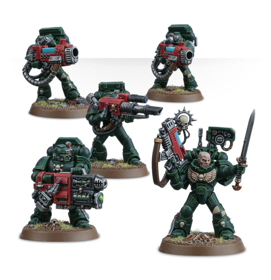 Warhammer 40,000 : Space Marines - Devastator Squad